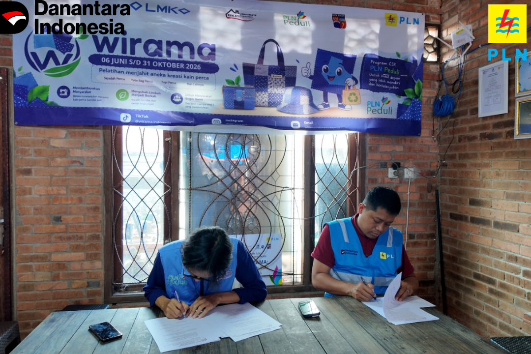 Lewat WIRAMA, PLN Pusertif Ubah Limbah Tekstil Menjadi Sumber Penghasilan Masyarakat